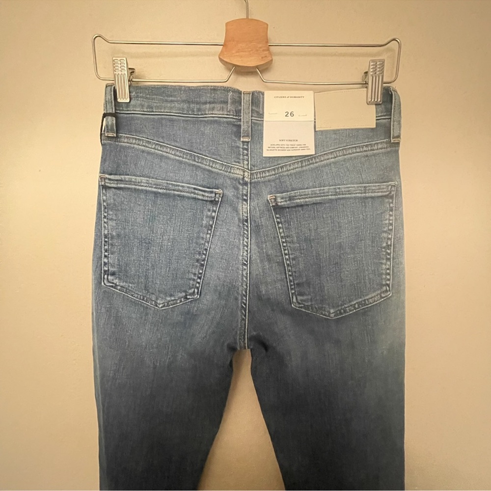 Citizens of Humanity Isola Mid-Rise Crop Bootcut Jeans 26 - Picture 8 of 15